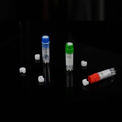 Kryogene farvekodere til lukning af hætteglas