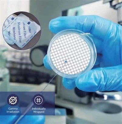 Mikrobielle gitterfiltre og automatisk membrandispenser